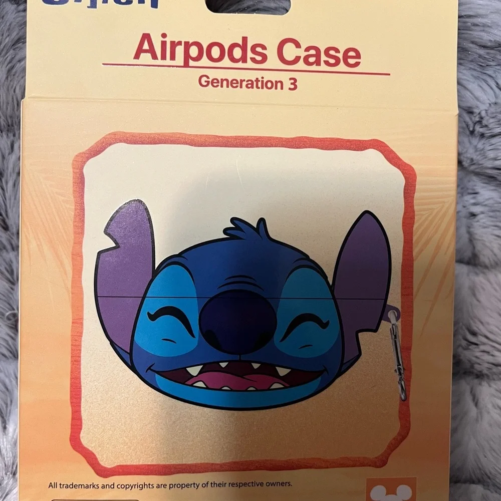 Disney Stitch AirPods Case third generation “ New “ Great Stocking Stuffer 🎁